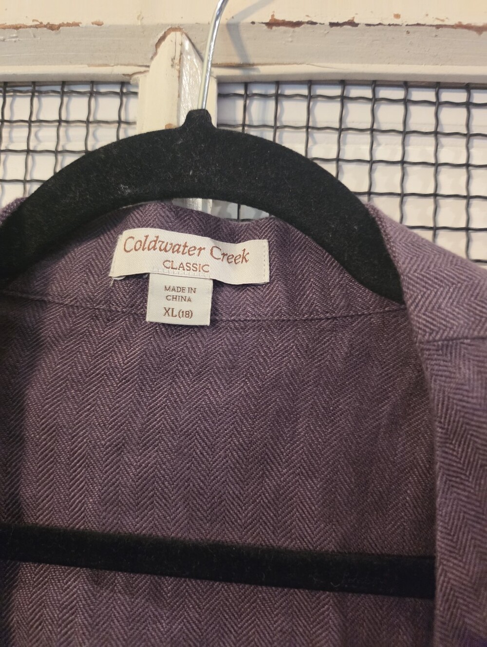 Coldwater Creek Linen Jacket - Picture 2 of 4
